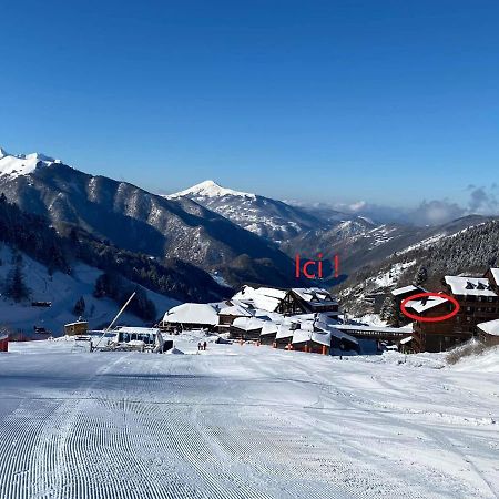 Pied des pistes, pleine nature Ustou Exterior foto