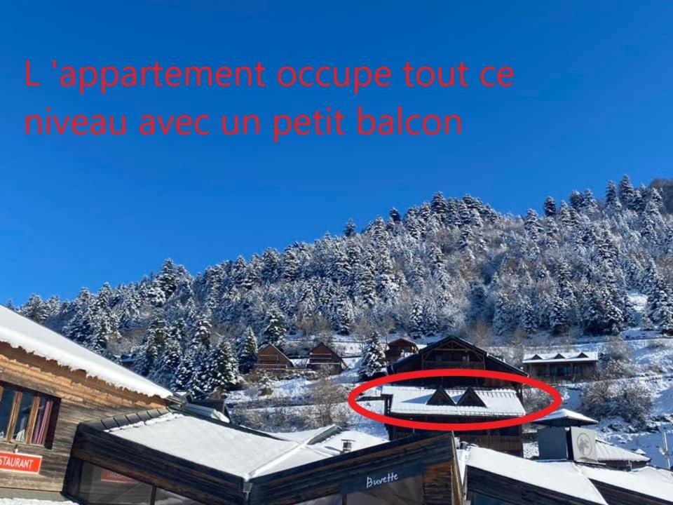 Pied des pistes, pleine nature Ustou Exterior foto